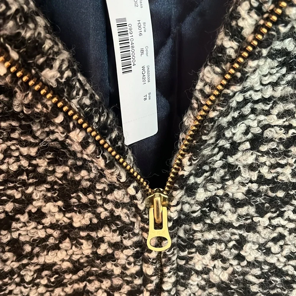 NWT J. Crew Italian Wool Lodge Coat - Picture 5 of 14